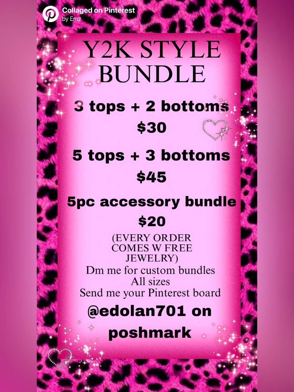 Y2K style bundle!!!
